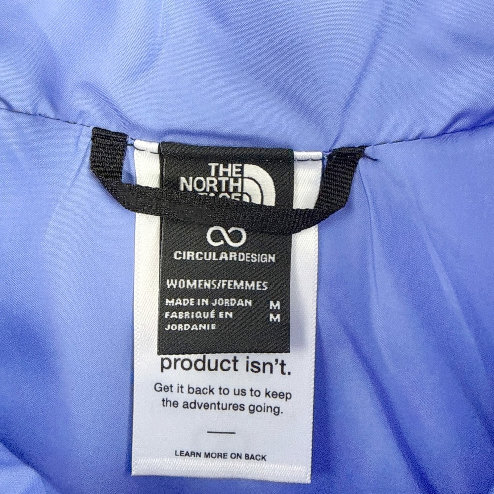 The North Face Thermoball Insulated Vest Size M Womens Virtual Blue NEW - Picture 8 of 9